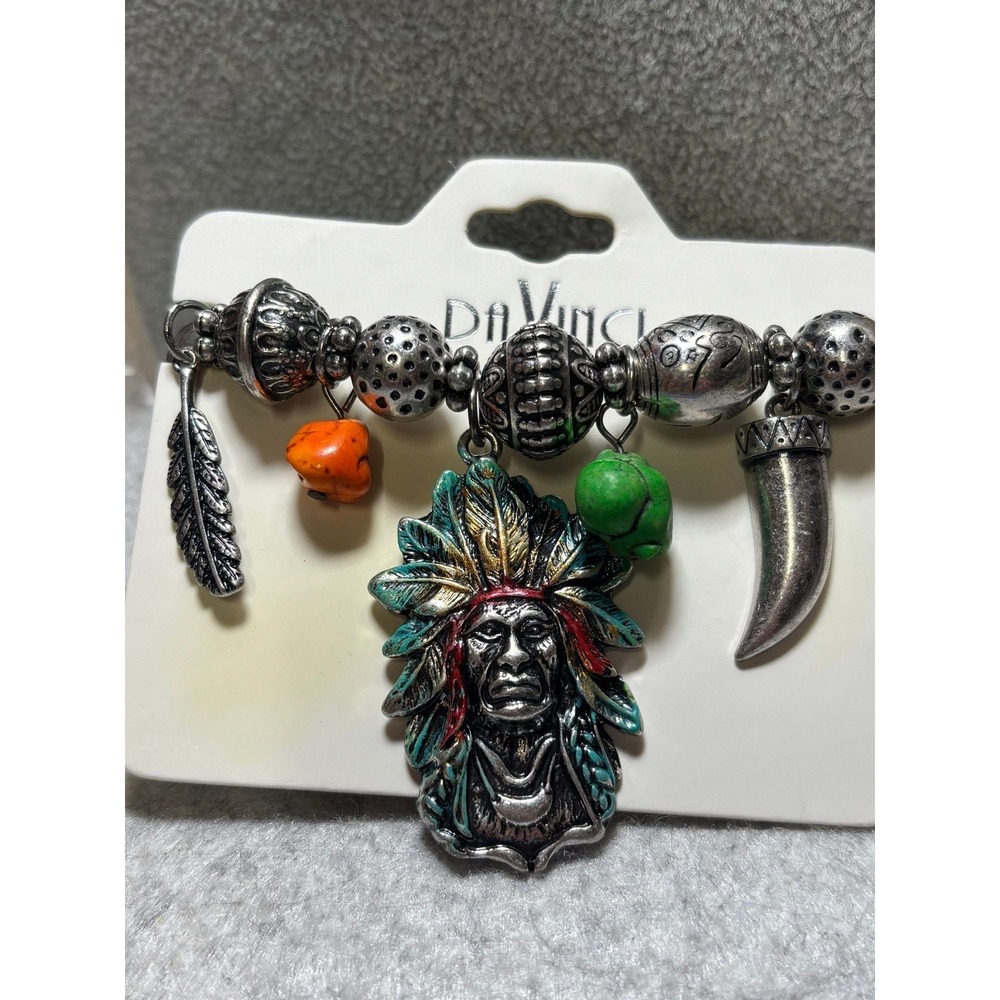 #31. Native American Stretch Bracelet